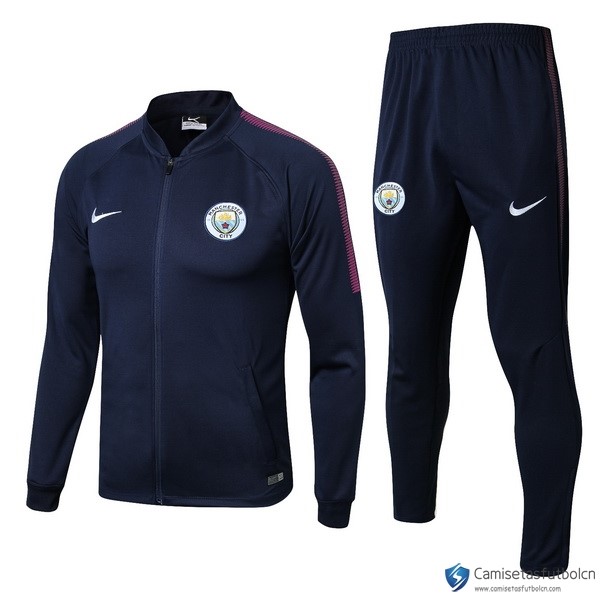 Chandal Manchester City 2017-18 Azul Rosa